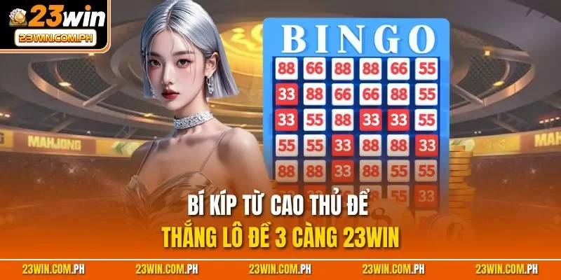 Bí kíp từ cao thủ để thắng lô đề 3 càng 23WIN